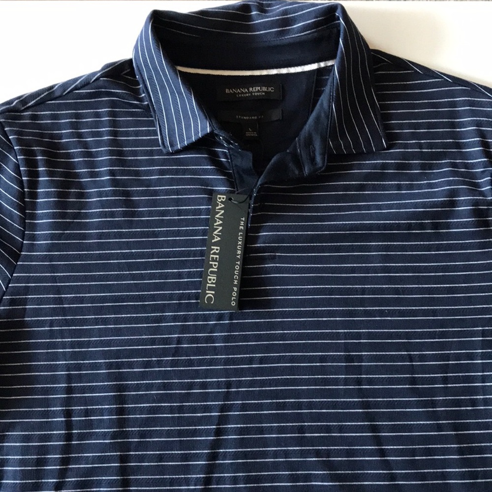 Banana Republic Luxury Touch: Standard Fit Polo
